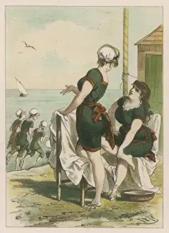 Spanish Girls on Beach