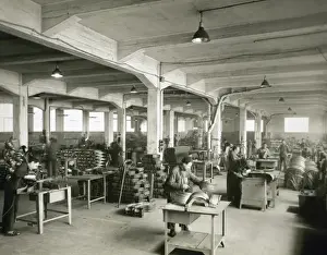 Chassis Prints: Spanish industry. Factory. Interior. 1958