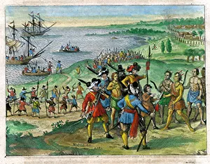 Spanish Invading Mexico