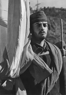 Catalonian Prints: Spanish Nationalist Soldier, Catalonia, 1939