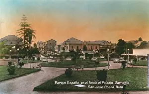 Palacio Prints: Spanish Park and Carnegie Palace, Costa Rica