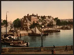 Rotterdam Prints: Spanish quay, Rotterdam, Holland