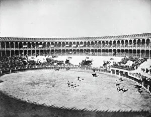 Arena Prints: Spanish Spain Lantern Slide Slides Life Suerte