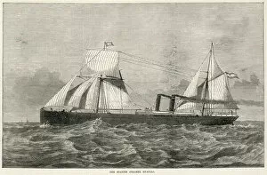 Murillo Collection: The Spanish Steamer Murillo