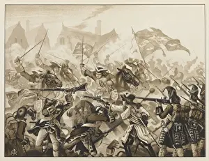 Ramillies Prints: SPANISH. SUC. WAR / RAMILLES