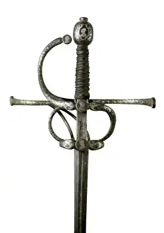 Belonging Prints: Spanish sword formerly belonging to Tom᳠de