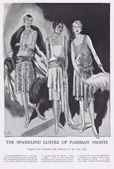 Nights Prints: The Sparkling Lustre of Parisian Nights - fashion models, 19