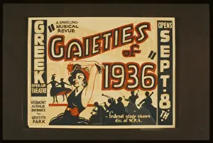 A sparkling musical revue Gaieties of 1936 A sparkling music