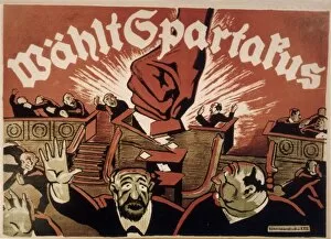 Abortive Gallery: Spartacist Poster / 1919