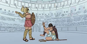 Images Dated 24th September 2019: Spartacus, Gladiators