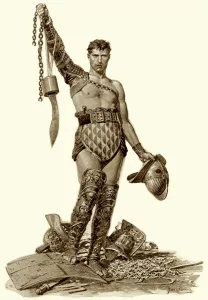 Images Dated 17th April 2012: Spartacus and rebellion of Gladiators