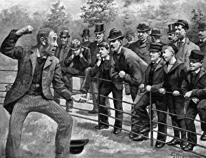 Socialism Prints: Speakers Corner, Hyde Park, London, 1892