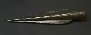 Weaponry Prints: Spear head. Bronze. 16th to 12th century BC. From