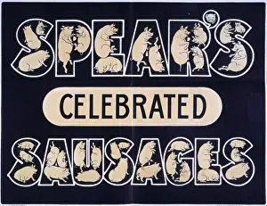Sausage Prints: Spears Sausages