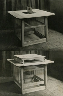 Sance Gallery: Special fraud-proof double cage sance table