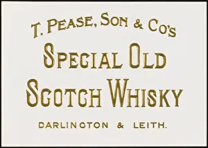 Leith Prints: Special Old Scotch Whisky Label