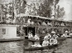 Spectators at Henley Regatta, Oxfordshire
