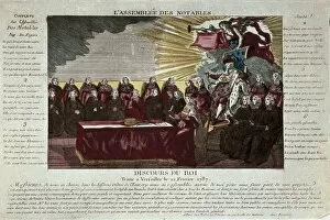 Affect Gallery: Speech of Louis XVI to the Assembly of Notables