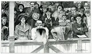 Shouting Prints: The Spell of Football - spectators