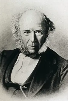 Catalunya Prints: SPENCER, Herbert (1820-1903). Portrait of Herbert