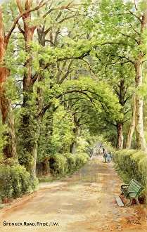 Shady Prints: Spencer Road, Ryde, Isle of Wight