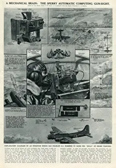 Sperry Prints: Sperry automatic computing gun sight by G. H. Davis
