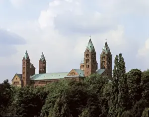 Geographic Prints: Speyer Cathedral. 1030-1061. GERMANY. Speyer