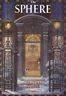 Roaring Prints: The Sphere Christmas Number front cover 1956