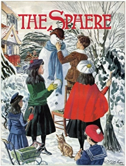 Shanter Collection: The Sphere Christmas Number - a scene from 1912