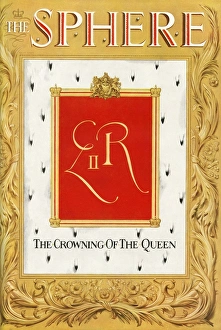 The Sphere front cover, Coronation Number 1953 The Sphere front cover, Coronation Number 1953