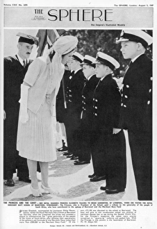 The Sphere Front Cover: Princess Elizabeth