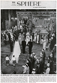 Royal Wedding Queen Elizabeth II Gallery: The Sphere Royal Marriage Number 1947