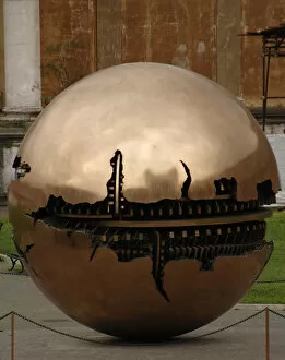 Cortile Collection: Sphere Within Sphere. By Arnaldo Pomodoro (b. 1926)