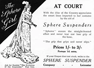Sphere suspenders advertisement