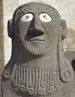 Aleppo Gallery: Sphinx. Basalt. Syria