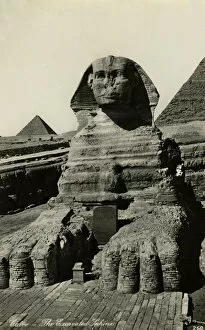 Images Dated 14th December 2015: The Sphinx, Giza, Cairo, Egypt