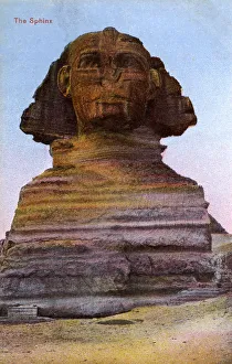 Images Dated 2nd August 2018: The Sphinx, Giza, Egypt