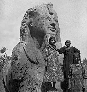 Poses Collection: The Sphinx of Memphis, Egypt