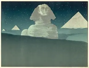 Sphinx at Night