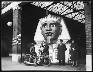Curious Prints: Sphinx Petrol Pump