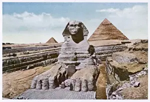 Sphinx and Pyramids