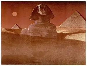 Sphinx at Sunset