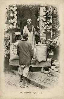Shopkeeper Collection: Spice Merchant - Algiers, Algeria