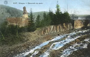 The Spillway of the Gileppe Dam, Wallonia, Belgium