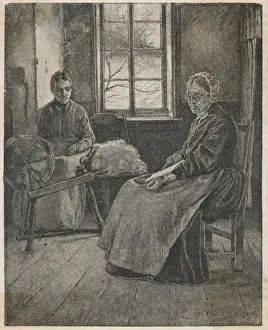 Carding Prints: Spinning, Canada