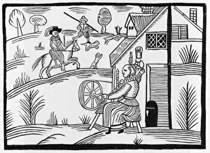 Spins Prints: Spinning / Hunting 17C