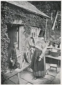 Spinning, Wales