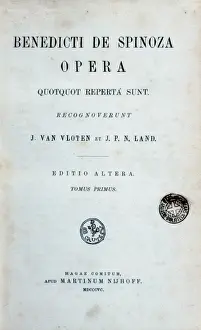 SPINOZA, Benedict de (1632-1677)
