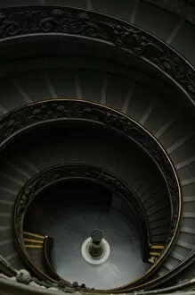 Images Dated 3rd March 2009: Spiral stairs by Giuseppe Momo (1875-1940)
