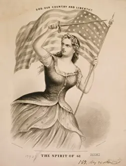 The spirit of 61. God, our country and liberty